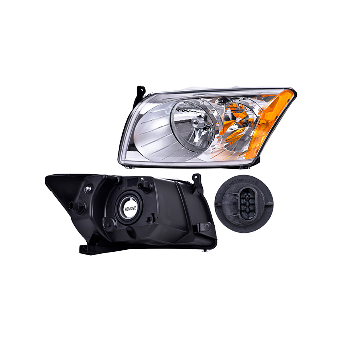 FARO LUZ CHRYSLER GROUP CALIB CIL: 4L POS: IZQUIERDO CAR: LISO CROM