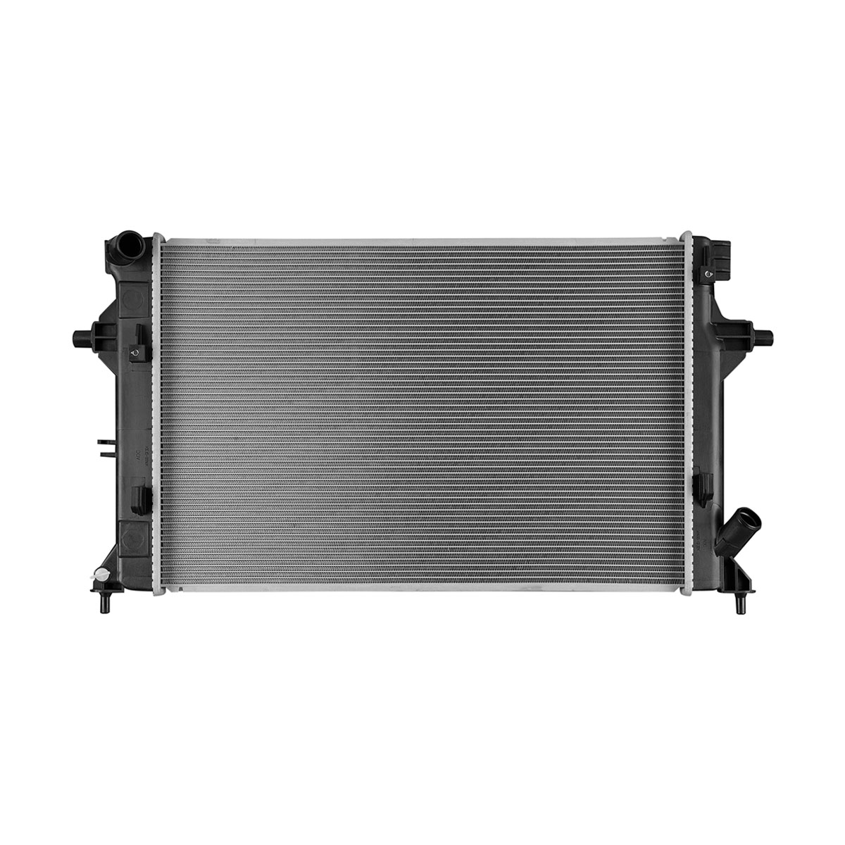 RADIADOR PLASTICO HYUNDAI ELANT CIL: 4L POS: TRANSMISION ESTANDAR CAR: CSAA 16MM