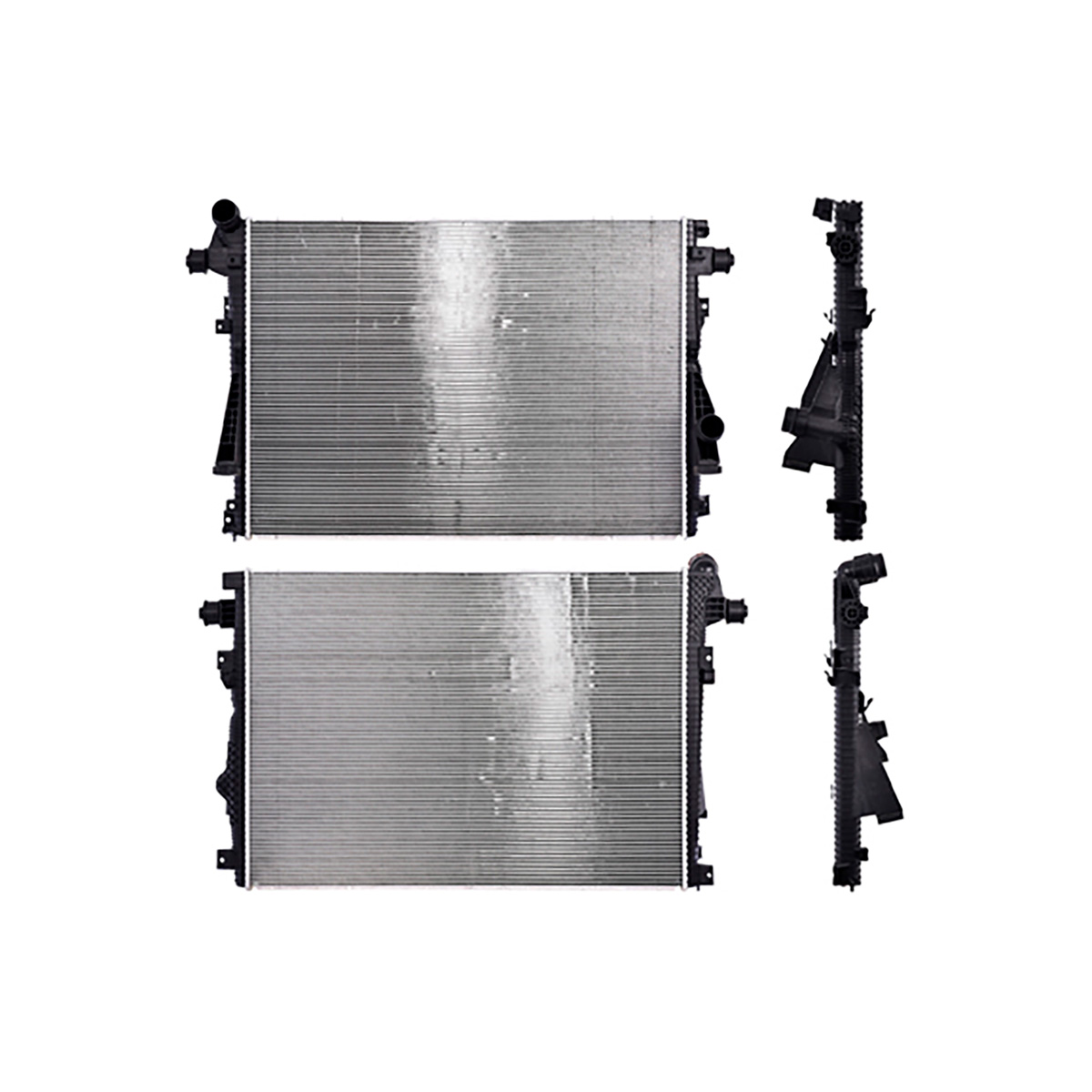 RADIADOR PLASTICO FORD F350 CIL: 8V POS: TRANSMISION ESTANDAR CAR: CAA 42MM