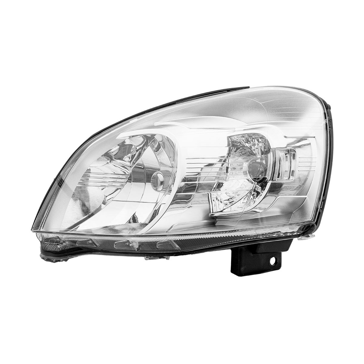 FARO LUZ GENERAL MOTORS CHEVY CIL: 4L POS: IZQUIERDO CAR: LISO CROM