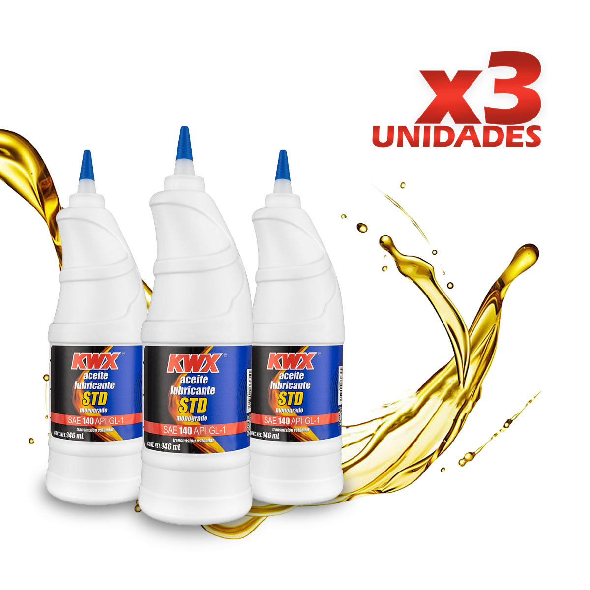 ACEITE TRANS STD .946L    CAR: 140
