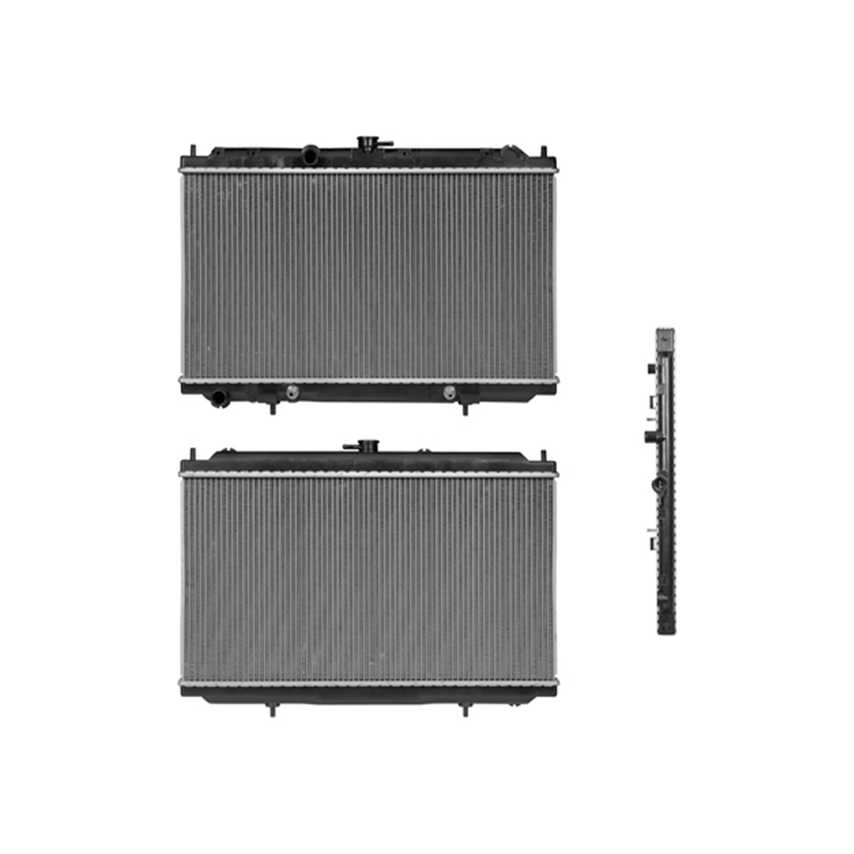 RADIADOR PLASTICO NISSAN ALMER CIL: 4L POS: TRANSMISION AUTOMATICA CAR: CAA 16MM