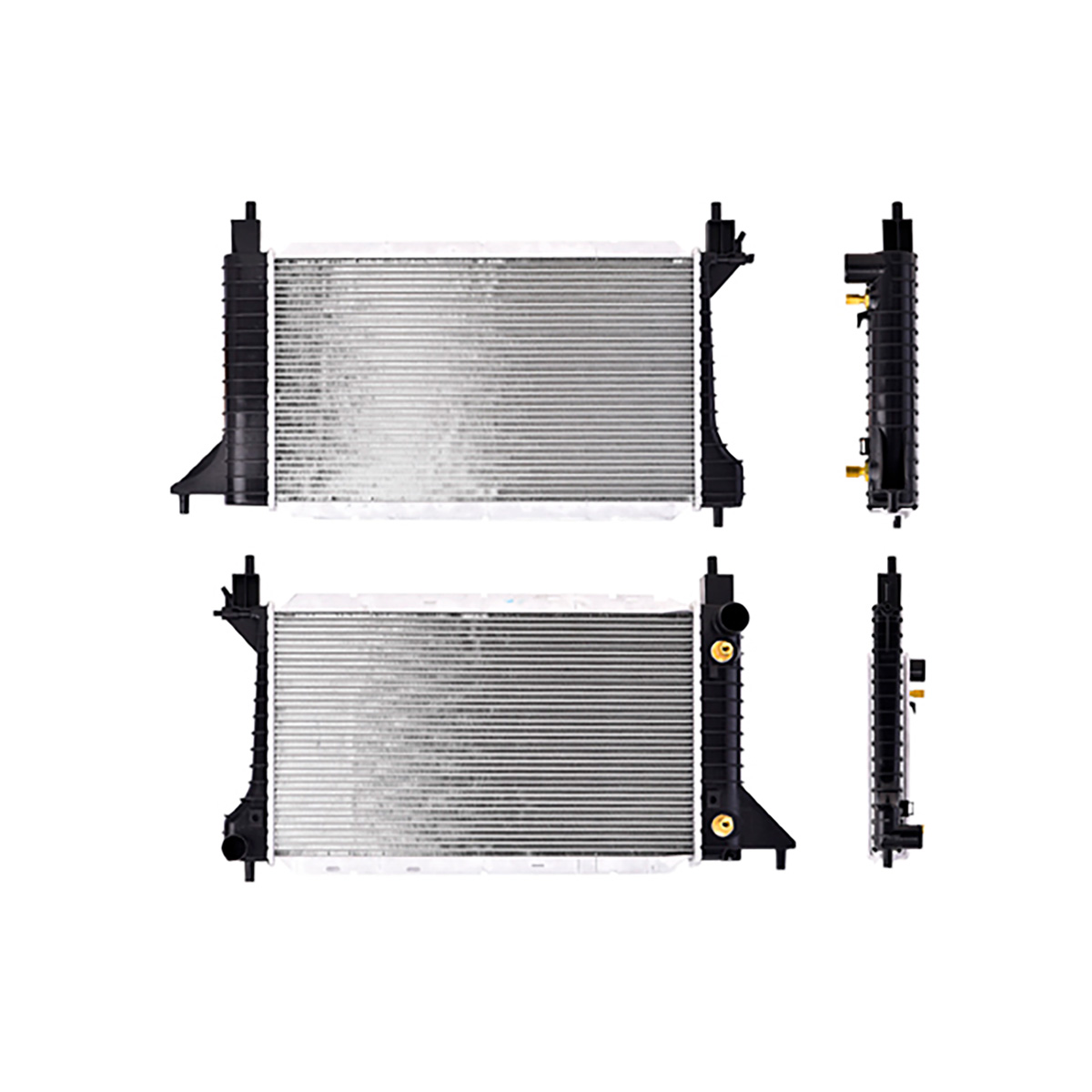 RADIADOR PLASTICO FORD MUSTA CIL: 8V POS: TRANSMISION AUTOMATICA CAR: CSAA 26MM