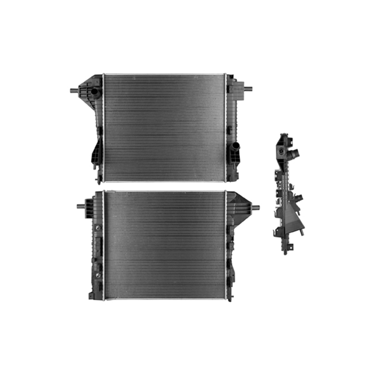 RADIADOR PLASTICO FORD F250S CIL: 8V POS: TRANSMISION AUTOMATICA CAR: CAA 26MM