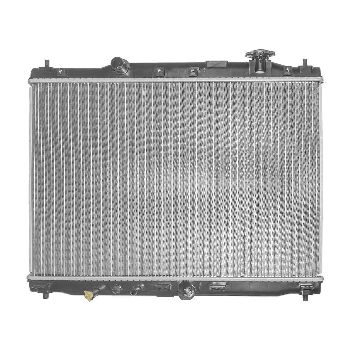 RADIADOR PLASTICO HONDA CITY CIL: 4L POS: TRANSMISION AUTOMATICA CAR: CAA 16MM
