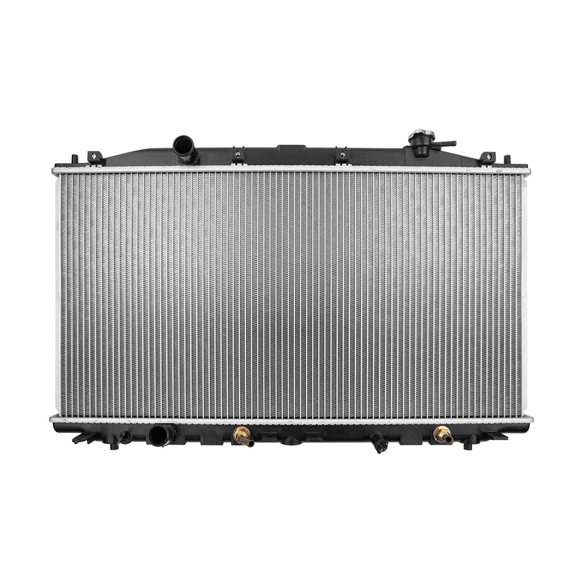 RADIADOR PLASTICO HONDA ACCOR CIL: 4L POS: TRANSMISION AUTOMATICA CAR: CAA 16MM