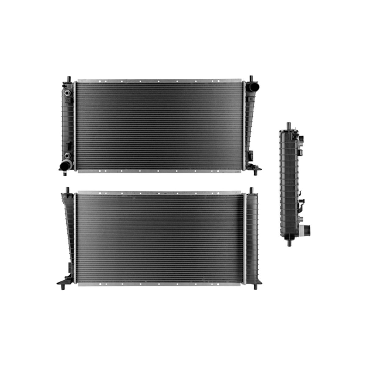 RADIADOR PLASTICO FORD EXPED CIL: 8V POS: TRANSMISION AUTOMATICA CAR: CAA 26MM